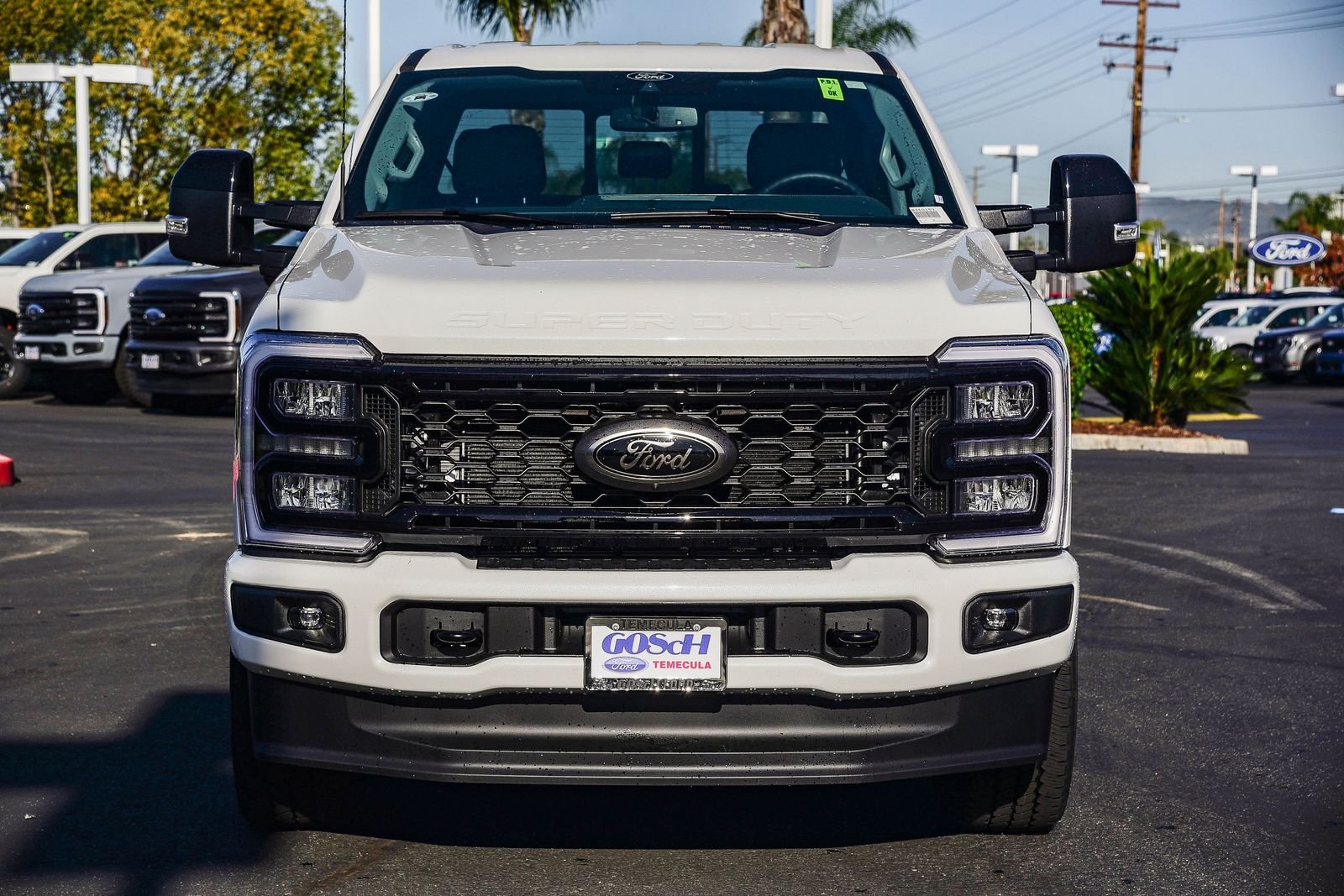 New 2026 Star White Metallic Tri-Coat Ford F-250® Lariat® image 2
