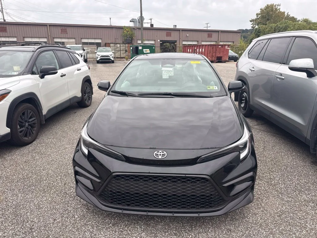 Used 2024 Black Toyota SE image 2