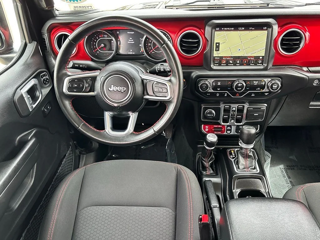 Used 2022 Black Clear Coat Jeep Rubicon image 15