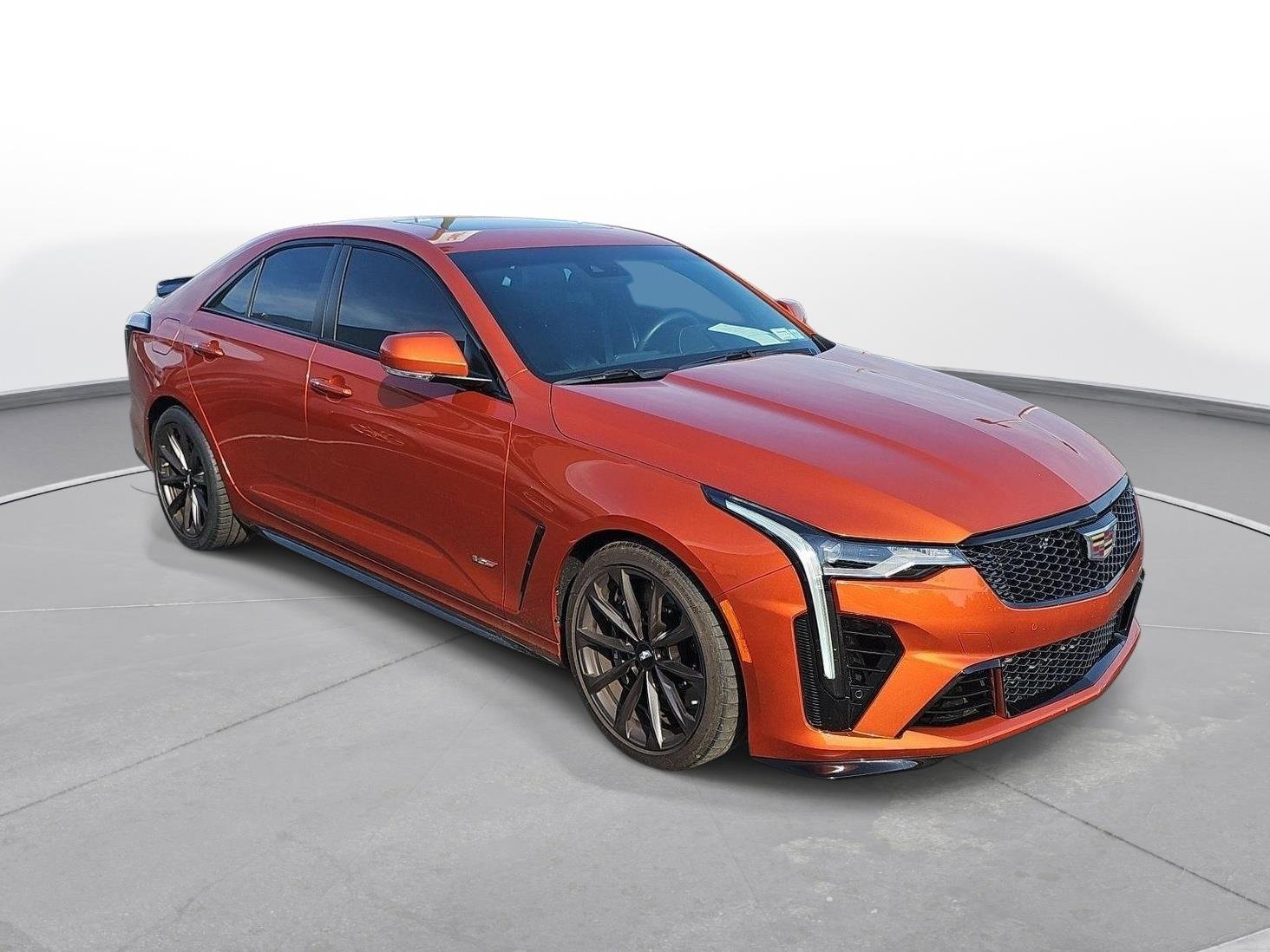 Used 2023 Blaze Orange Metallic Cadillac Blackwing image 4