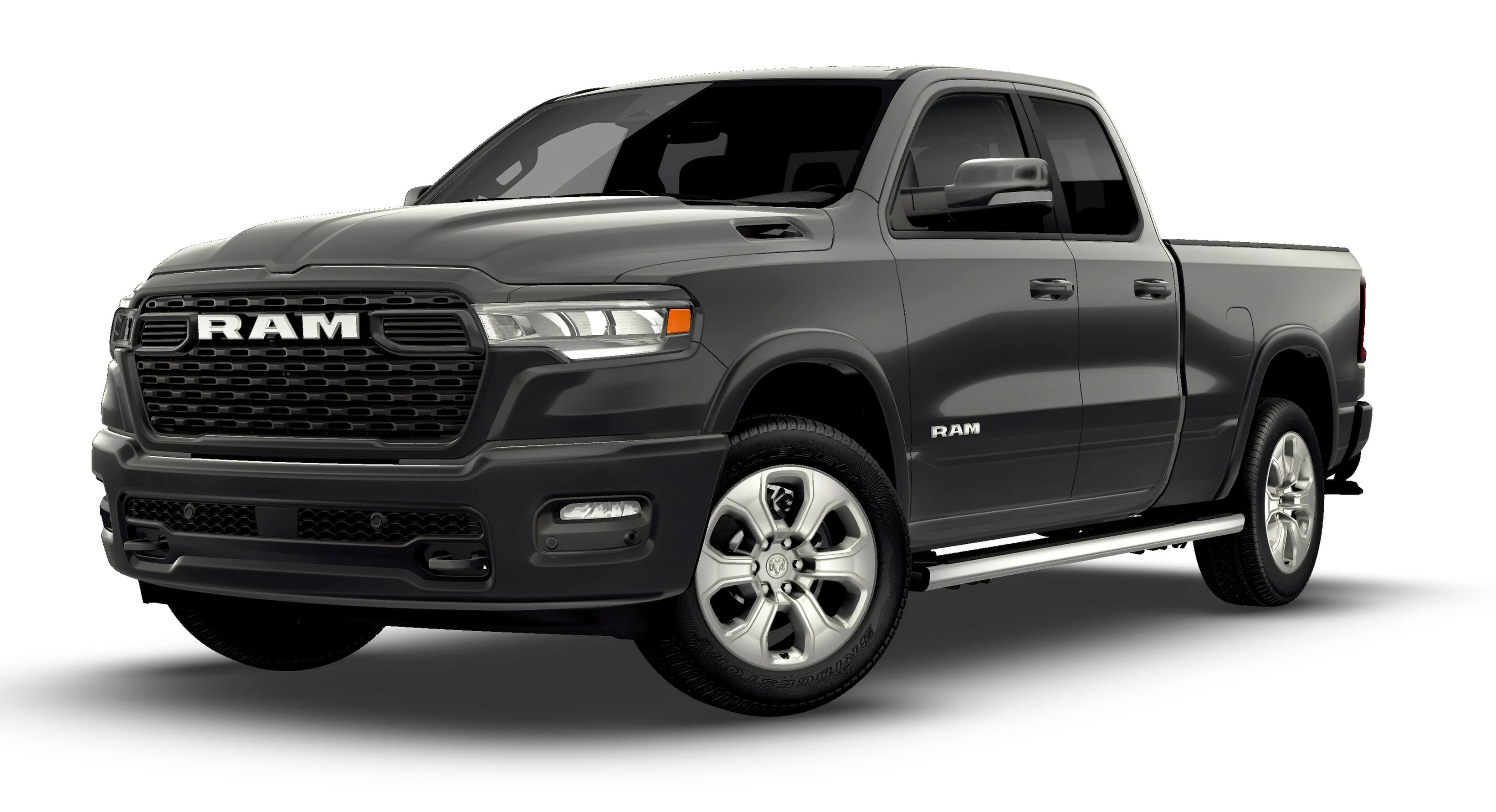 New 2026 Granite Crystal Metallic Clear-Coat Exterior Paint RAM Big Horn/Lone Star image 13