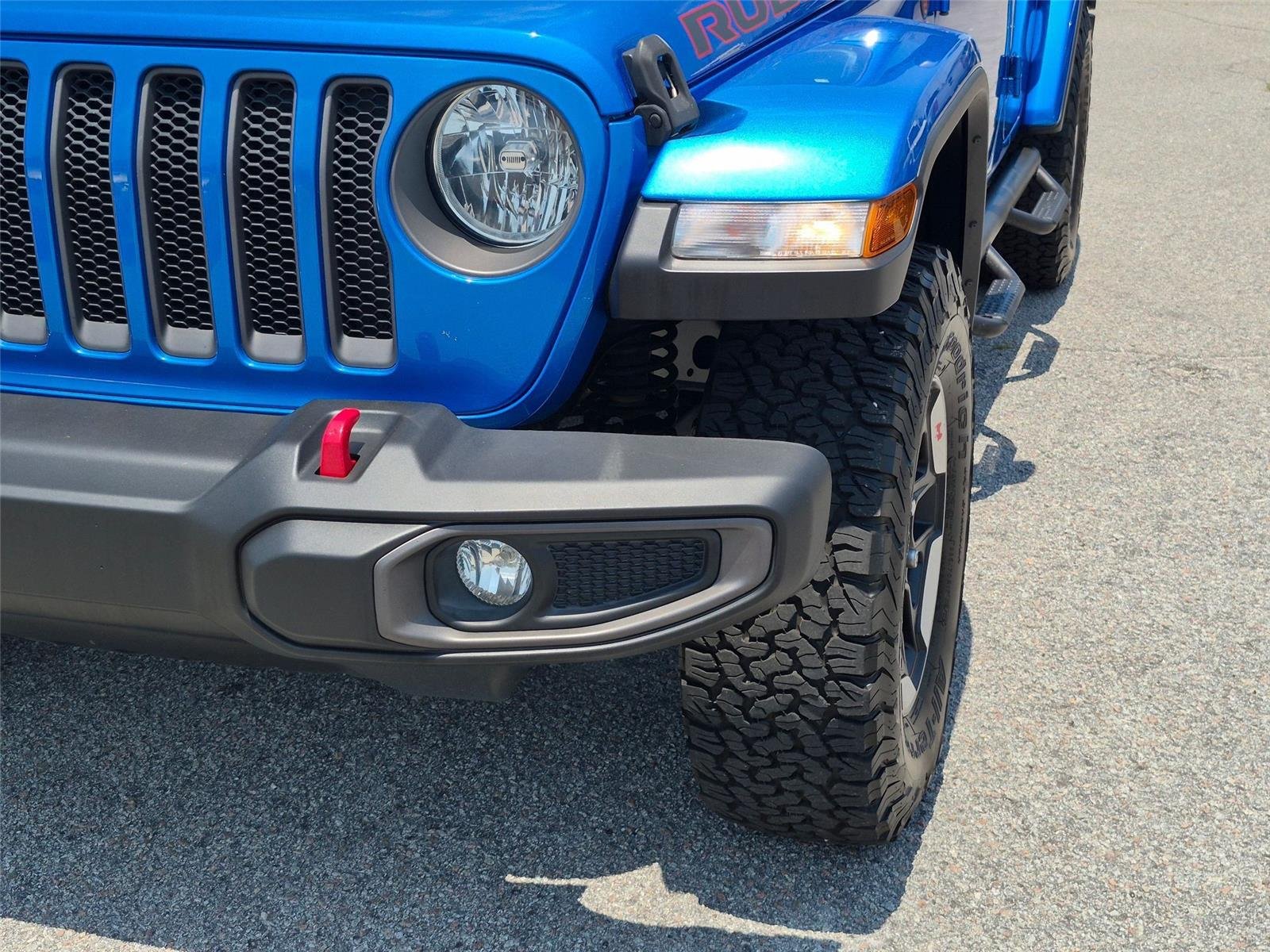 Used 2021 Hydro Blue Pearlcoat Jeep Unlimited Rubicon image 9