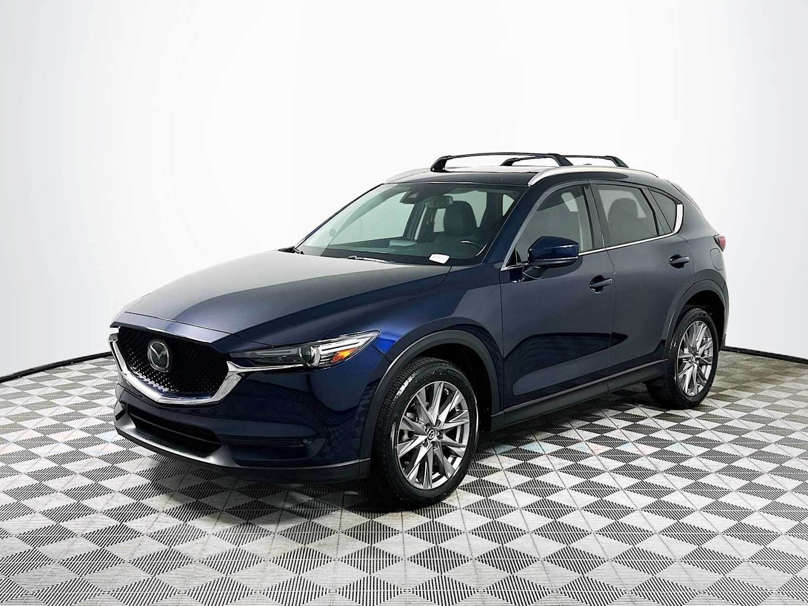 Used 2019 Deep Crystal Blue Mica Mazda Grand Touring image 3