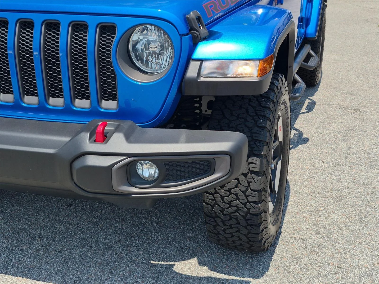 Used 2021 Hydro Blue Pearlcoat Jeep Unlimited Rubicon image 9