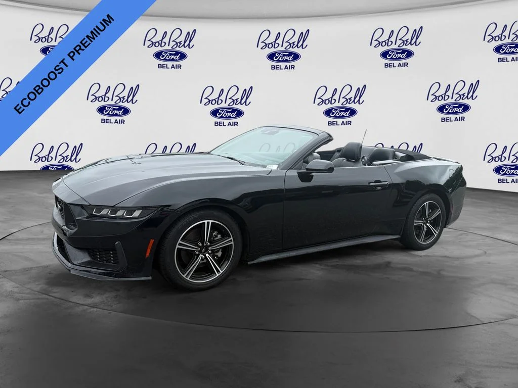Used 2025 Shadow Black Ford EcoBoost Premium image 9