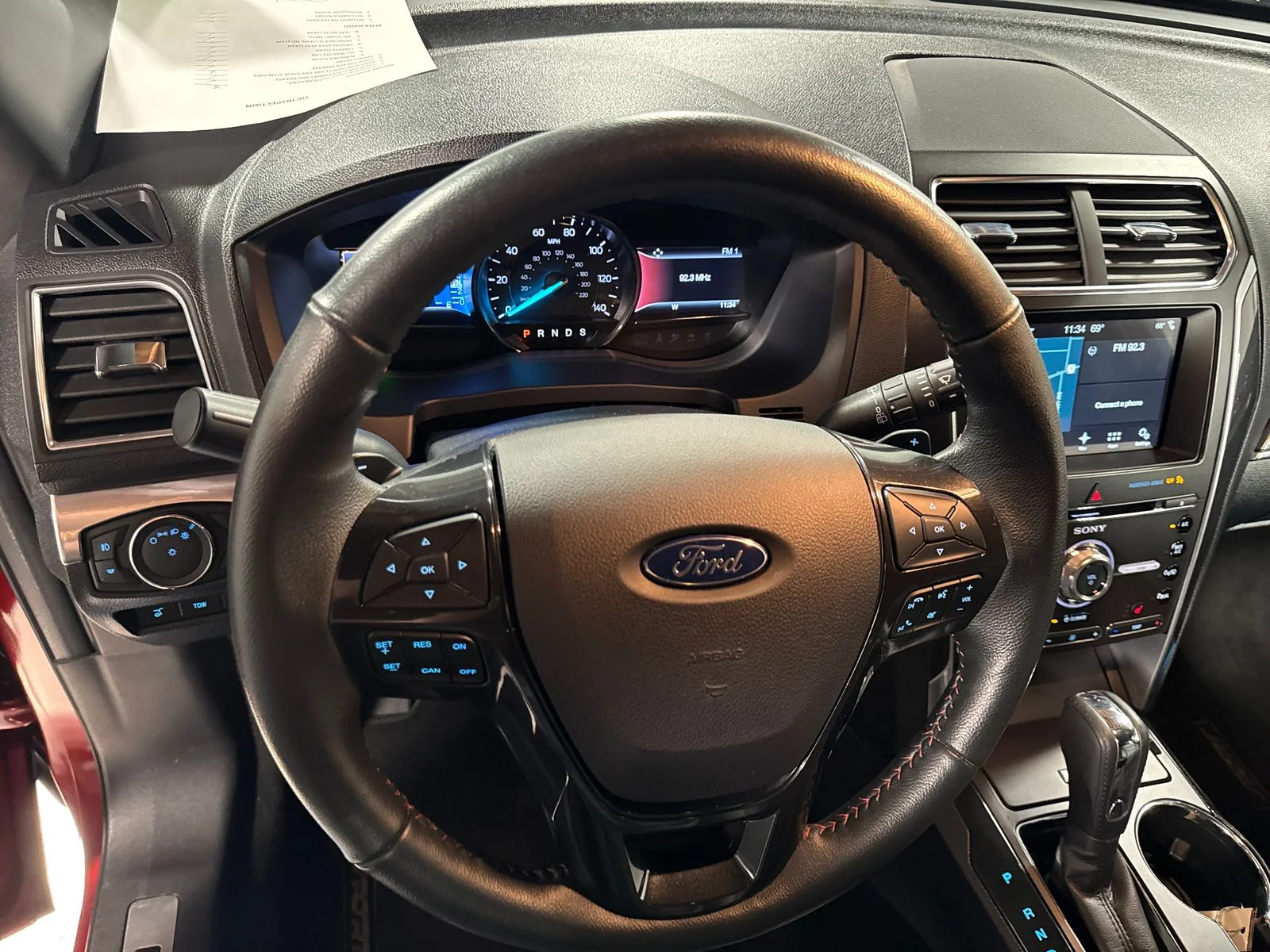 Used 2017 Red Ford Sport image 19