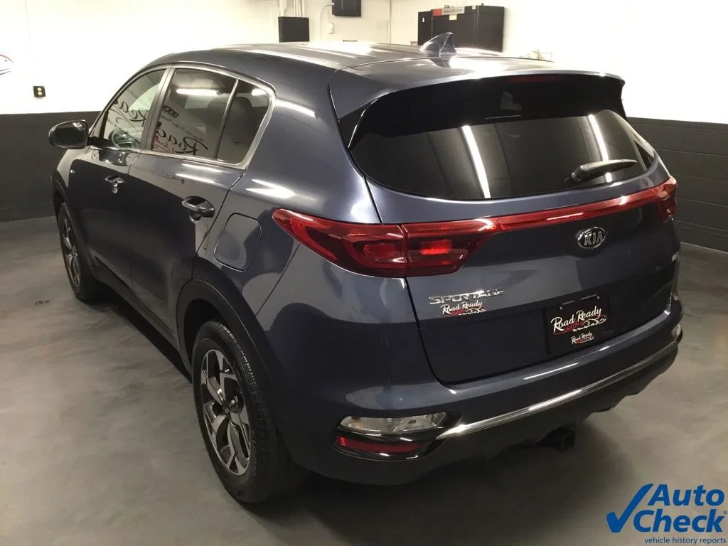 Used 2020 Blue Kia LX image 7