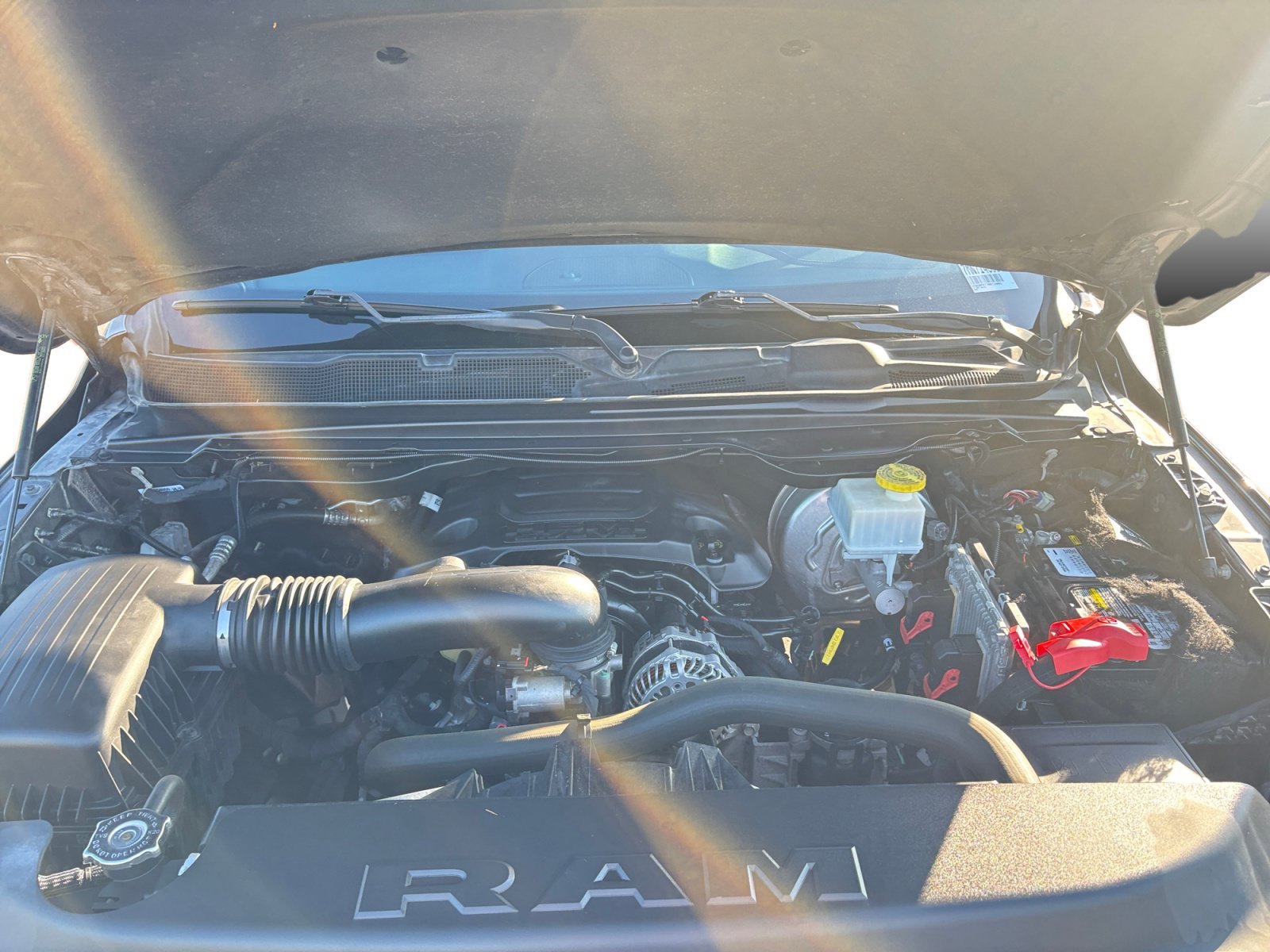 Used 2021 Granite Crystal Metallic Clearcoat Ram Rebel image 23
