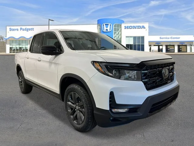 New 2026 Platinum White Pearl Honda Sport image 8