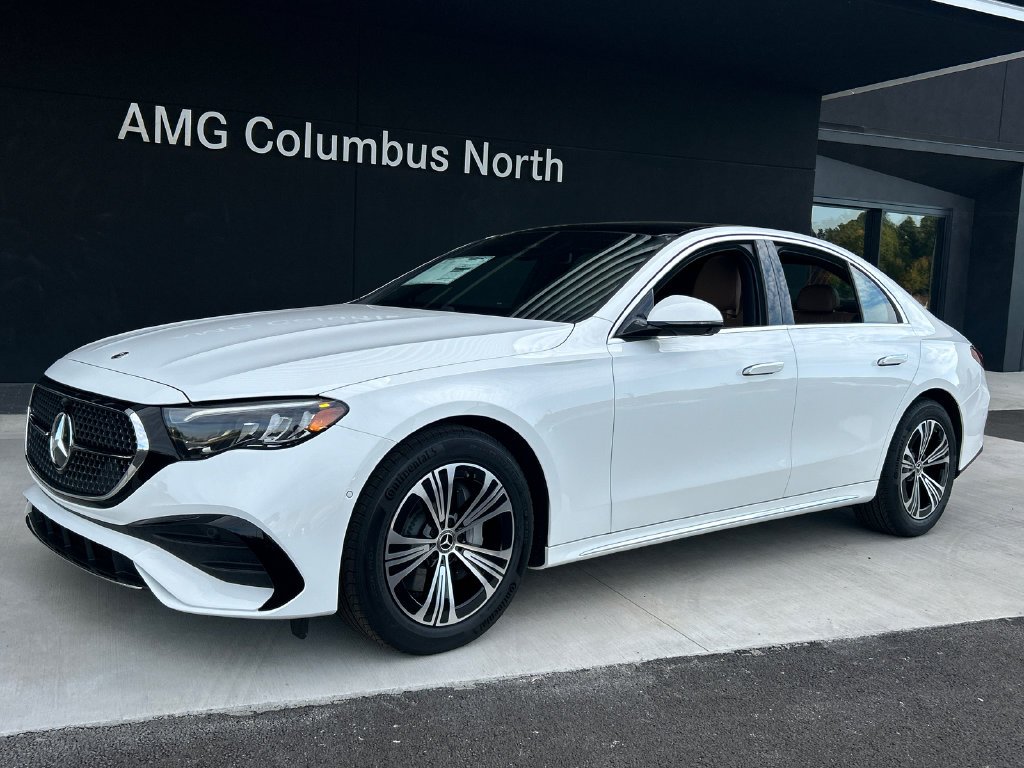 New 2027 Polar White Mercedes-Benz E 350 image 1