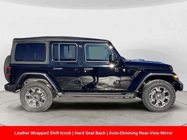 New 2026 Black Clearcoat Jeep 4-DOOR SAHARA image 7