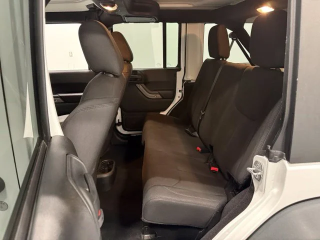 Used 2018 White Jeep Unlimited Sport image 22