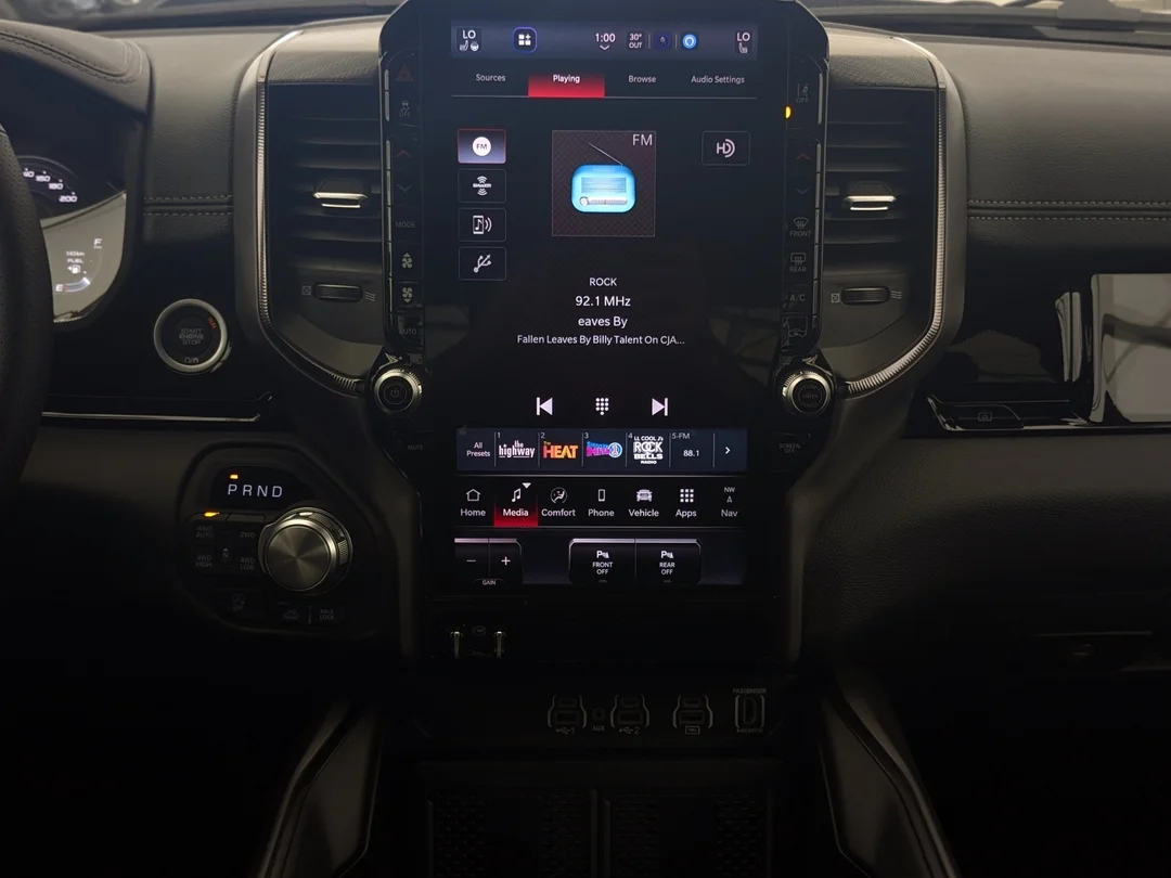 New 2026 Green RAM Rebel - - 5.7L HEMI V8 eTorque - 14.4 Uconnect NAV - Leather Seats - Dual Wireless Charging & More! image 21