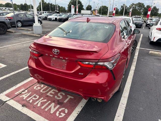 Certified Used 2021 Red Toyota SE image 54