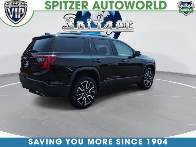 Used 2021 EBONY TWILIGHT METALLIC GMC SLT image 9