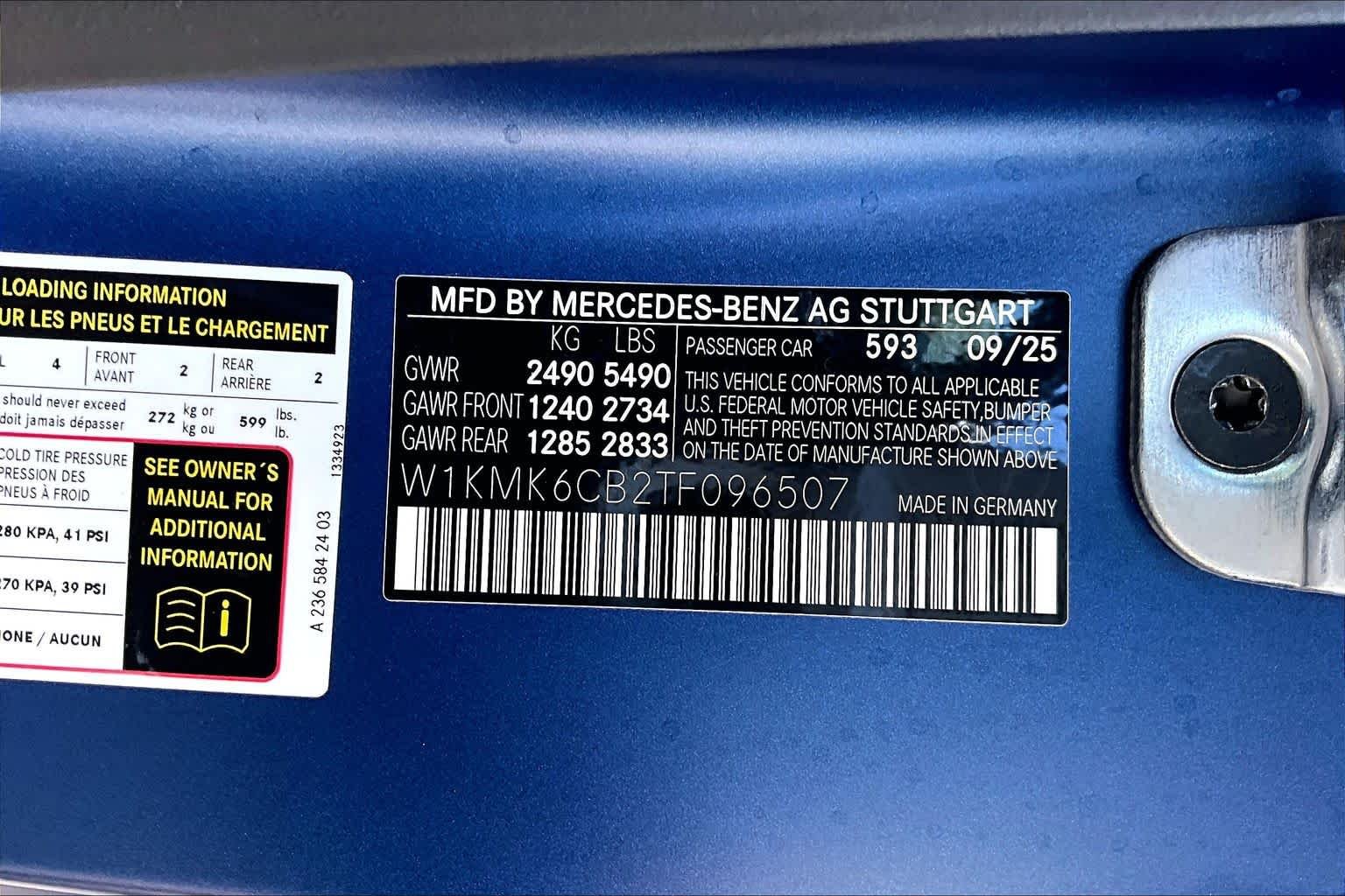 Used 2026 MANUFAKTUR Starling Blue Magno Mercedes-Benz AMG® CLE 53 image 34