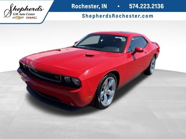 Red 2014 Dodge Challenger Coupe Rear-Wheel Drive