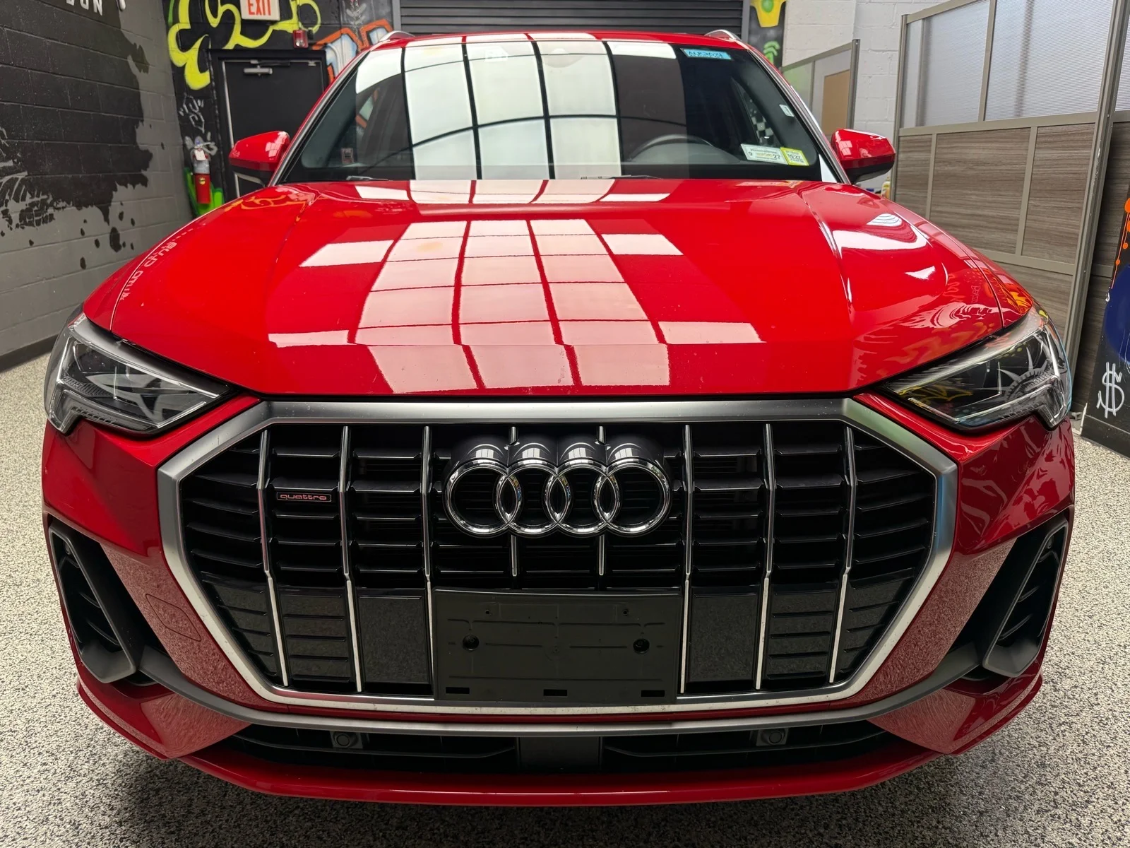Used 2024 Progressive Red Metallic (b1b1) Audi quattro S line Premium 45 TFSI image 2