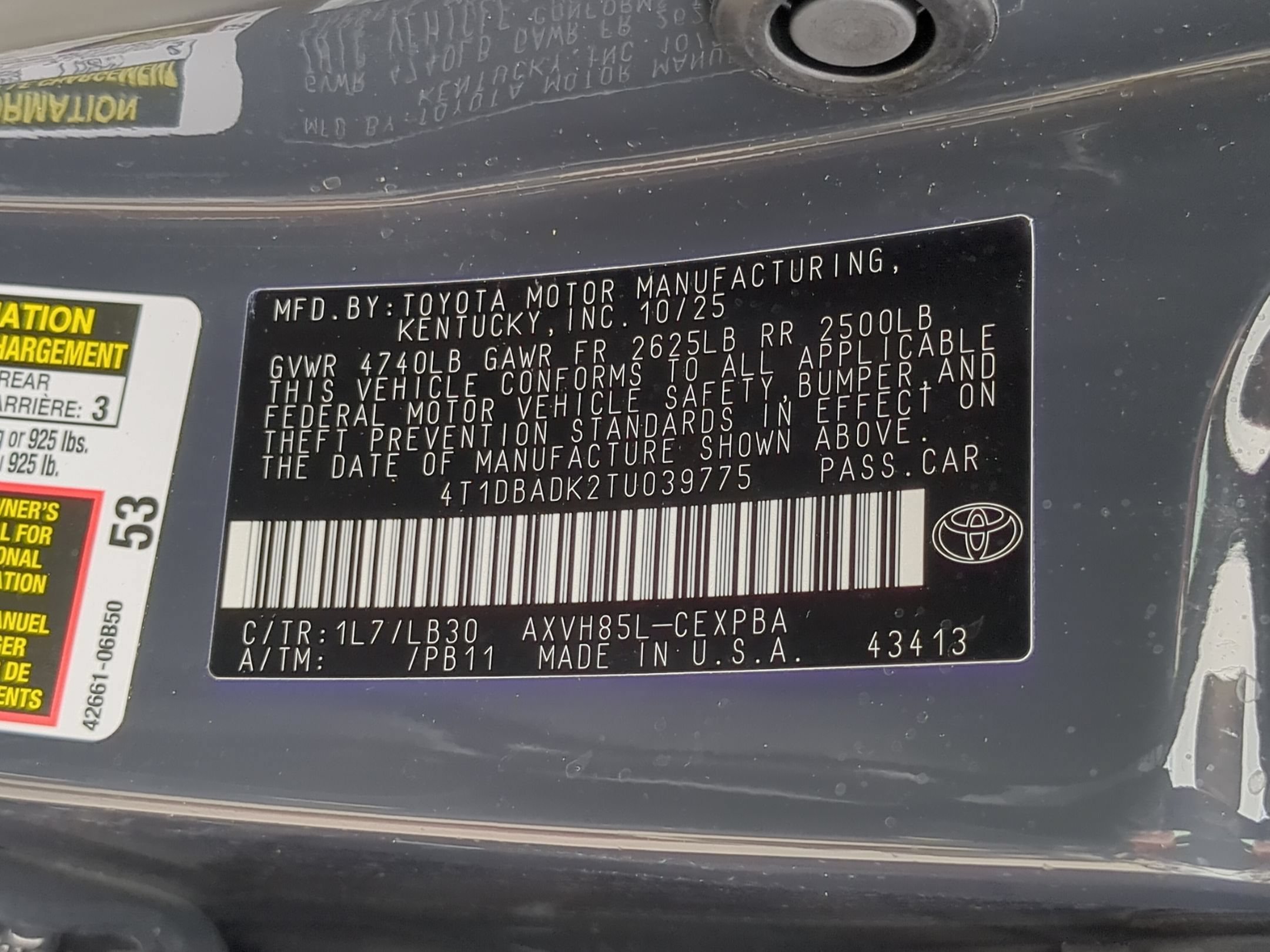 Used 2026 Underground Toyota LE image 34