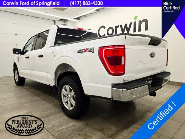 Certified Used 2021 Oxford White Ford XLT image 3