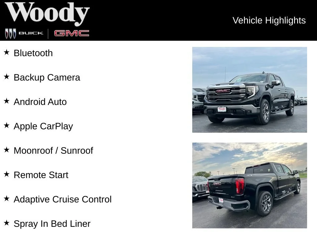 New 2026 Onyx Black GMC SLT image 3