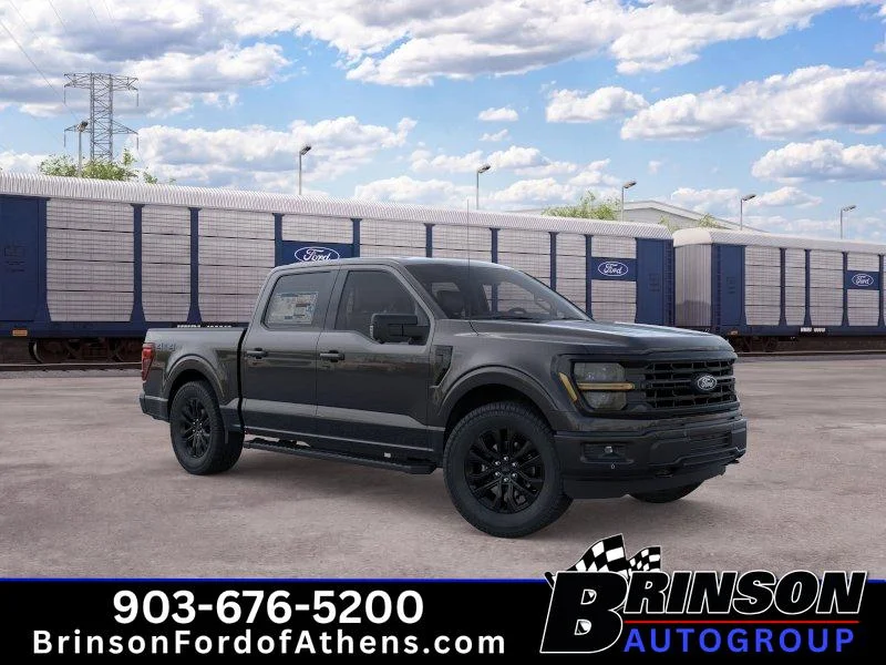 New 2026 Agate Black Metallic Ford XLT image 7