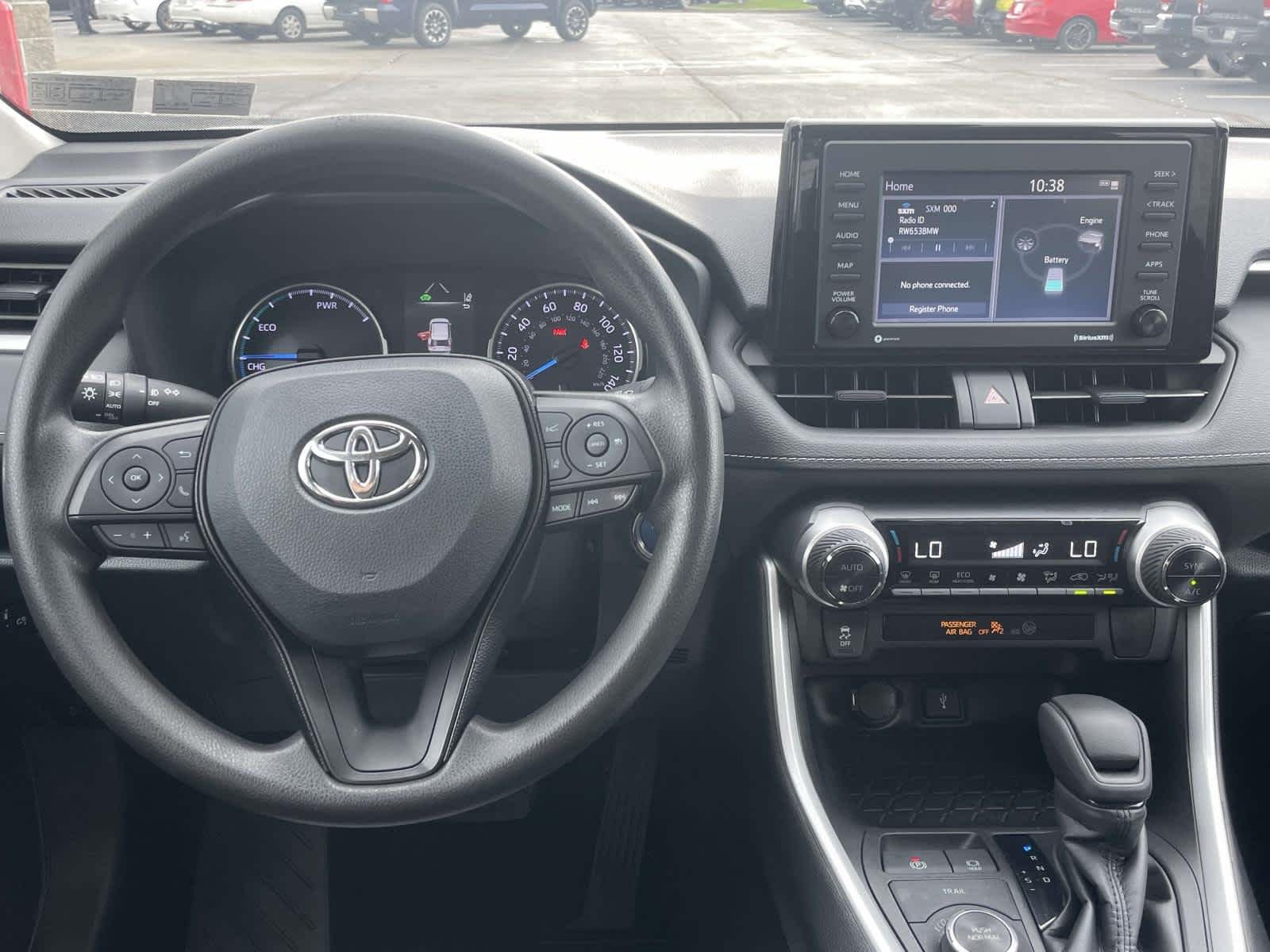 Used 2021 Magnetic Gray Metallic Toyota Hybrid XLE image 2