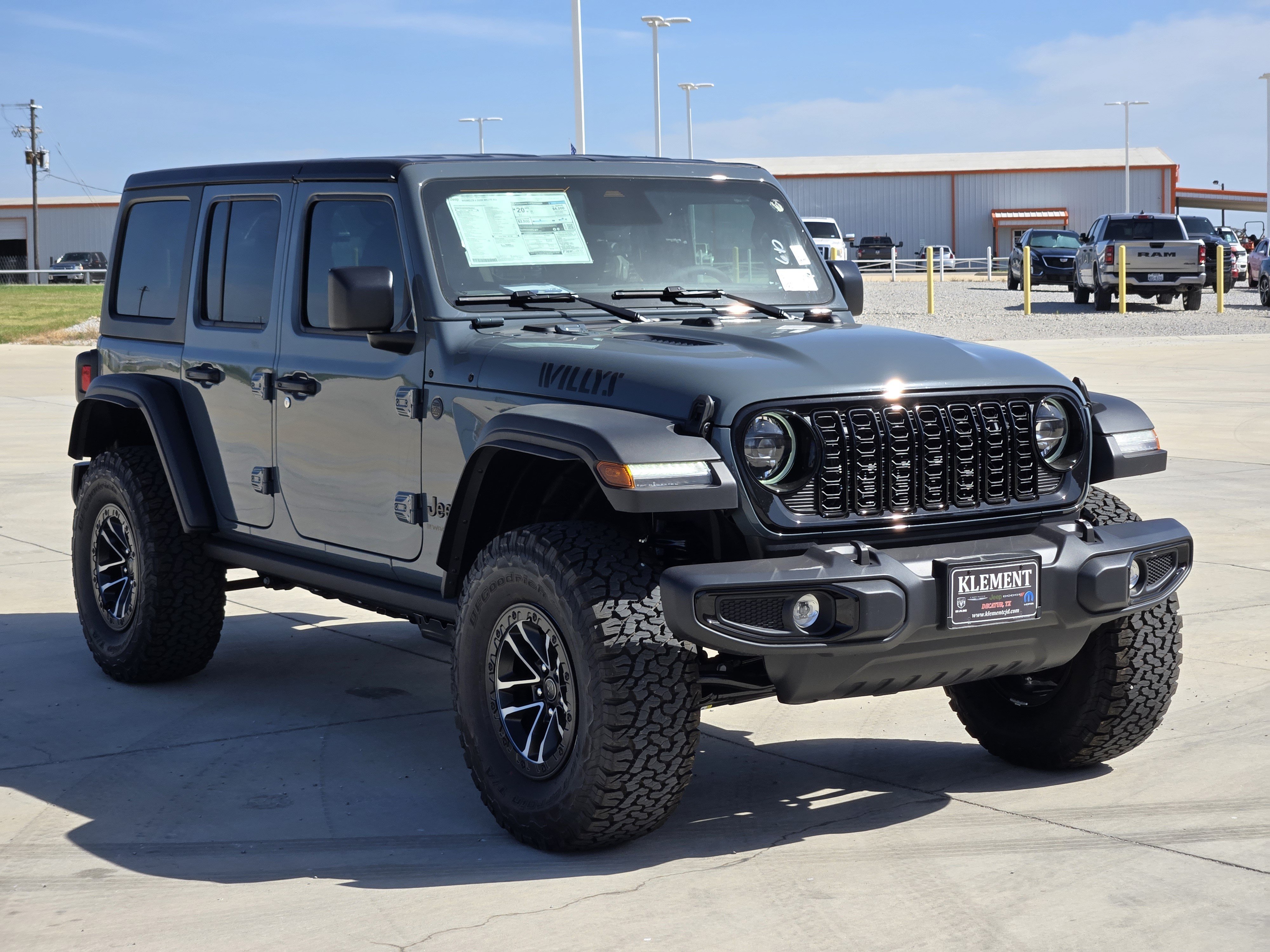 New 2026 Anvil Clearcoat Jeep Willys image 3