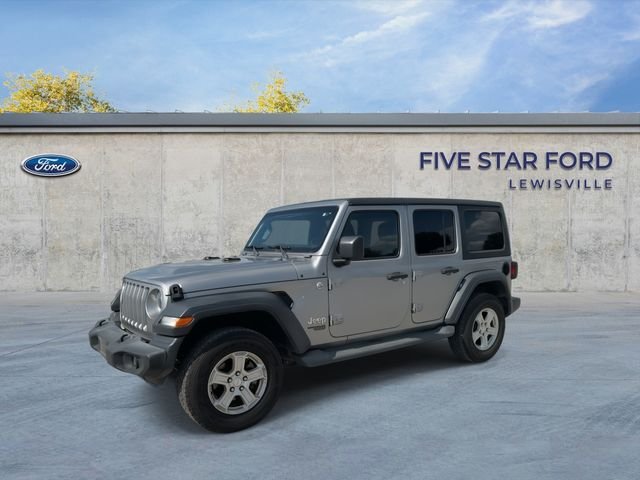 Used 2020 Silver Jeep Unlimited Sport S image 4