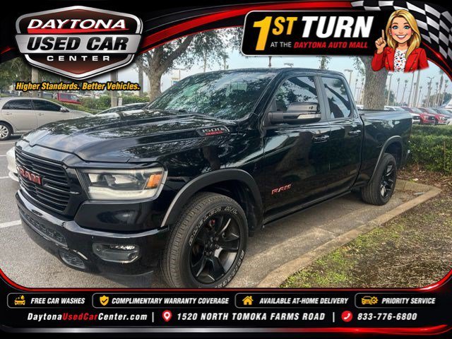 Used 2021 Diamond Black Ram Big Horn image 1