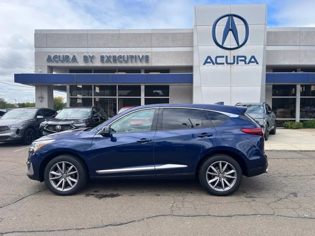 Certified Used 2021 Blue Acura Technology Package image 2