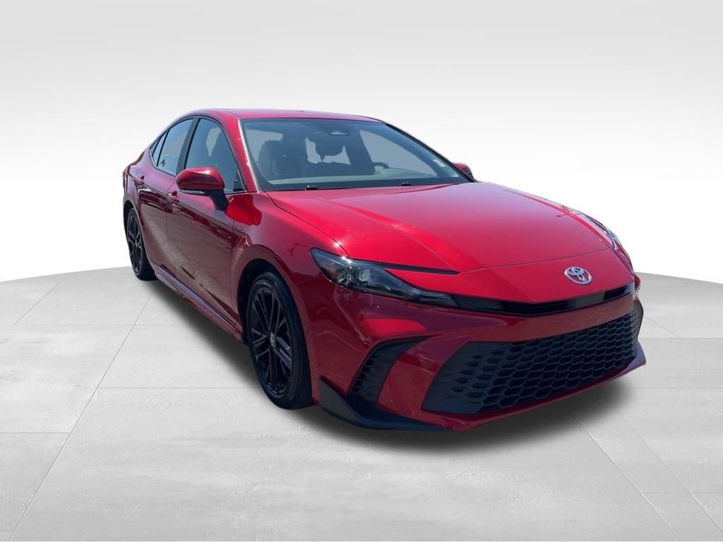 Used 2025 Red Toyota SE image 7