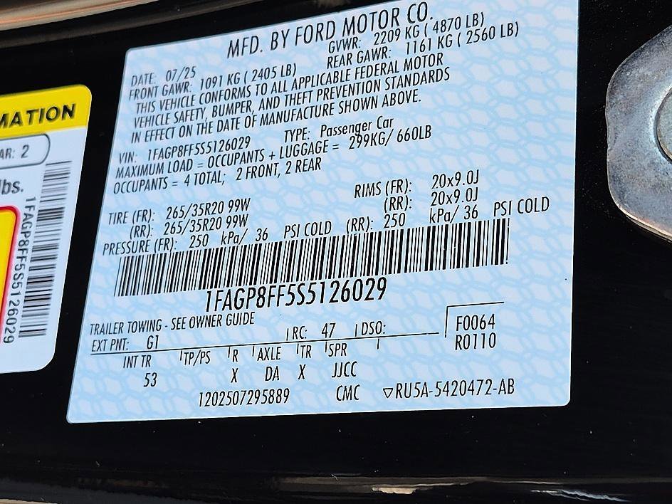 Used 2025 Black Ford GT Premium image 36
