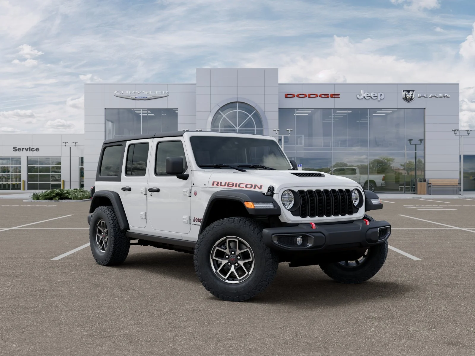 New 2026 Bright White Clearcoat Jeep Rubicon image 31