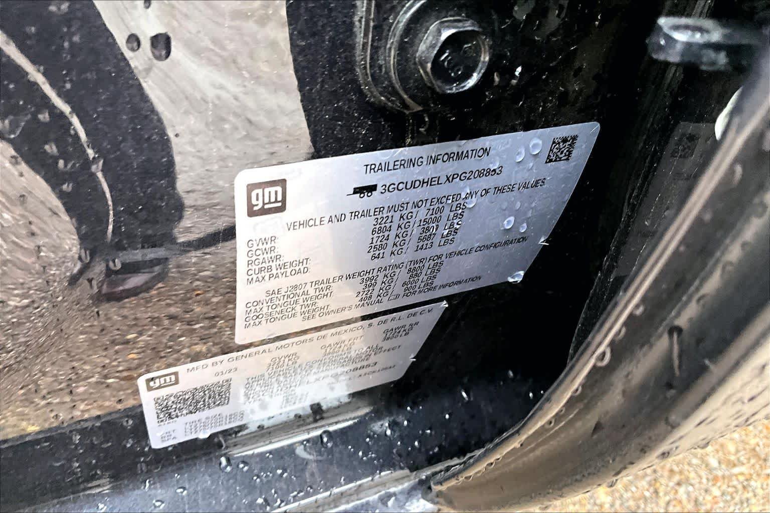 Used 2023 Dark Ash Metallic Chevrolet ZR2 image 32