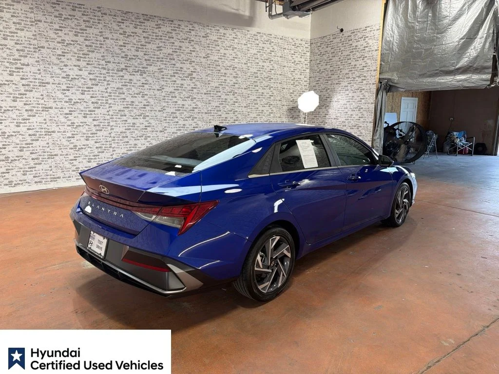 Certified Used 2025 Intense Blue Hyundai SEL Convenience image 8
