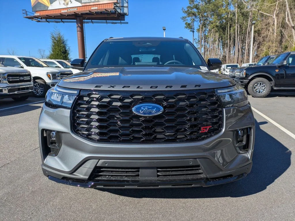 New 2026 Carbonized Gray Metallic Ford ST image 8