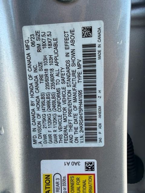 Used 2023 Gray Honda EX-L image 32