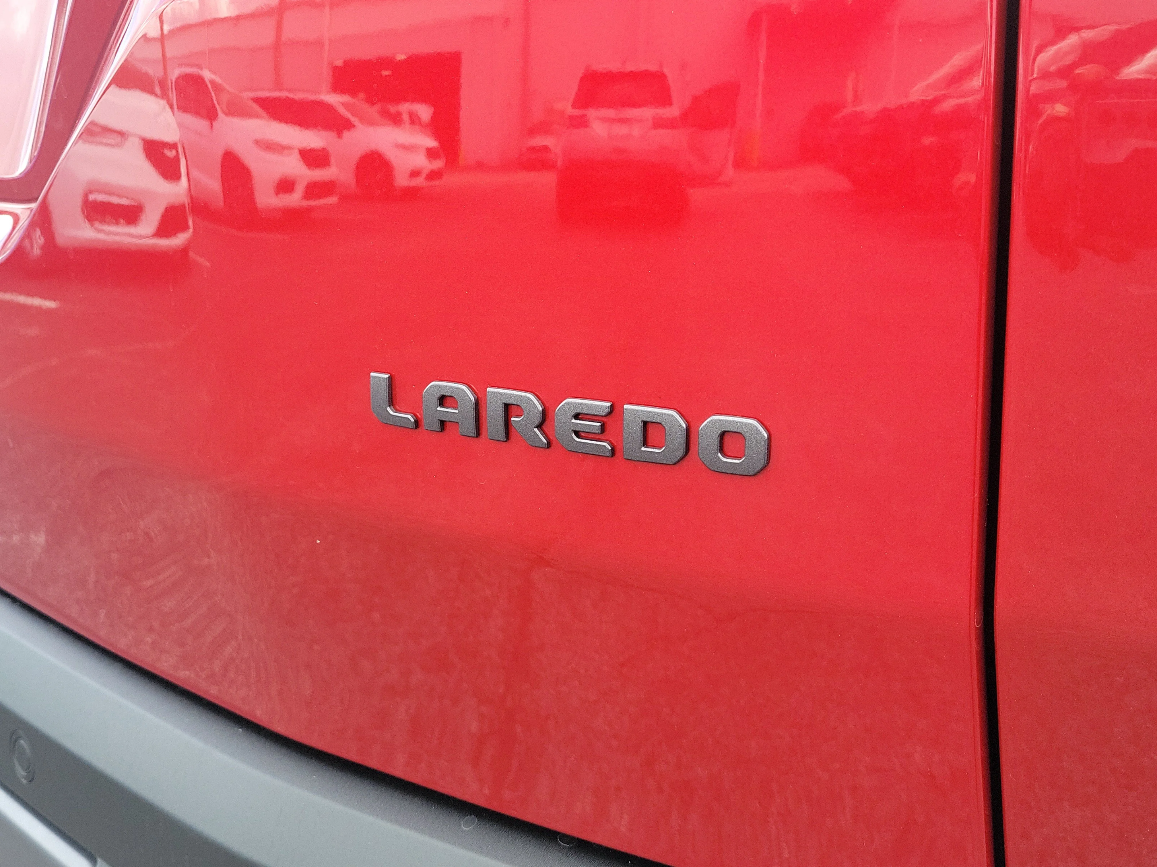 New 2026 Red Hot Pearlcoat Jeep Laredo image 7
