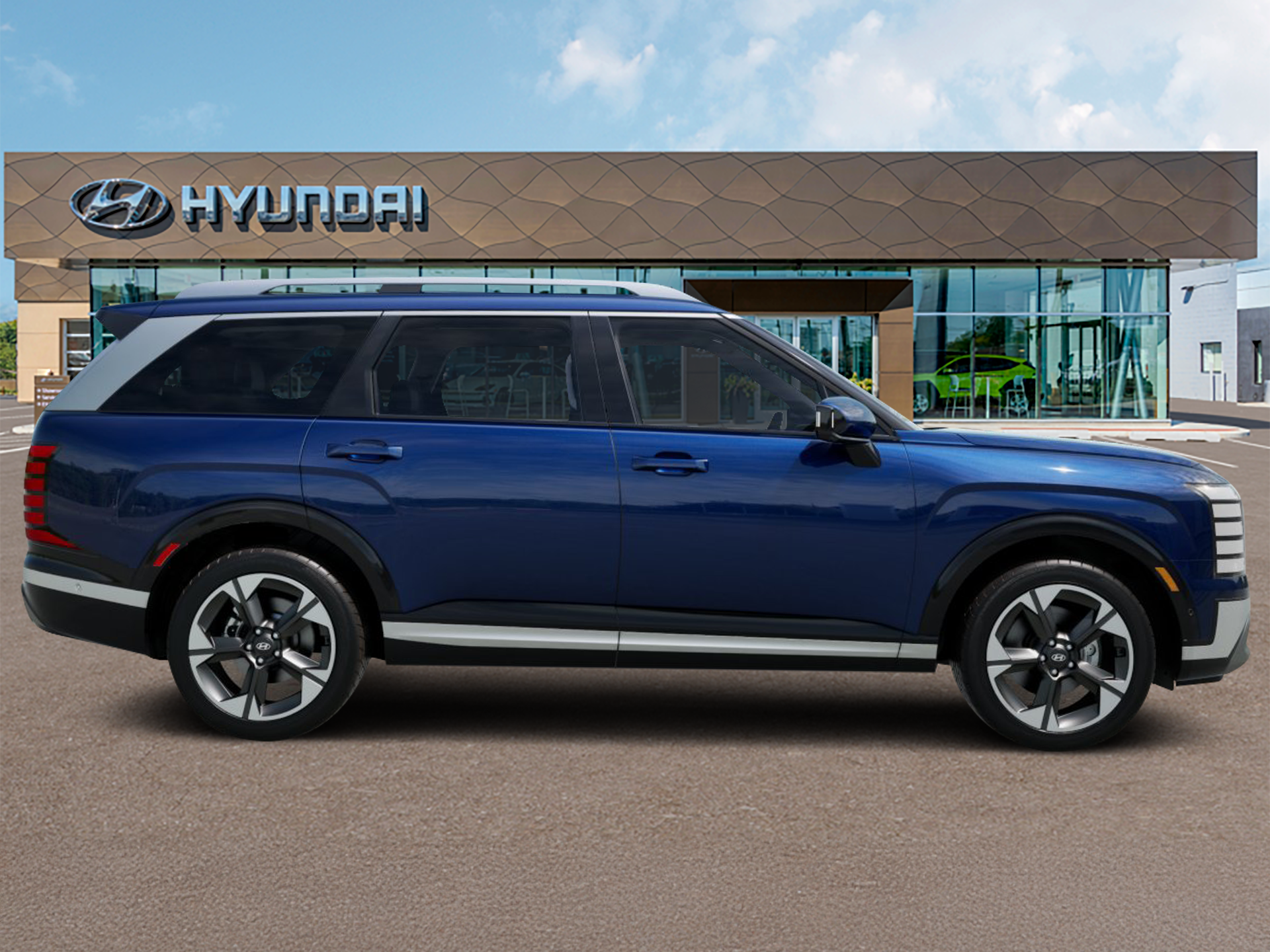 New 2027 Blue Hyundai Limited AWD image 6