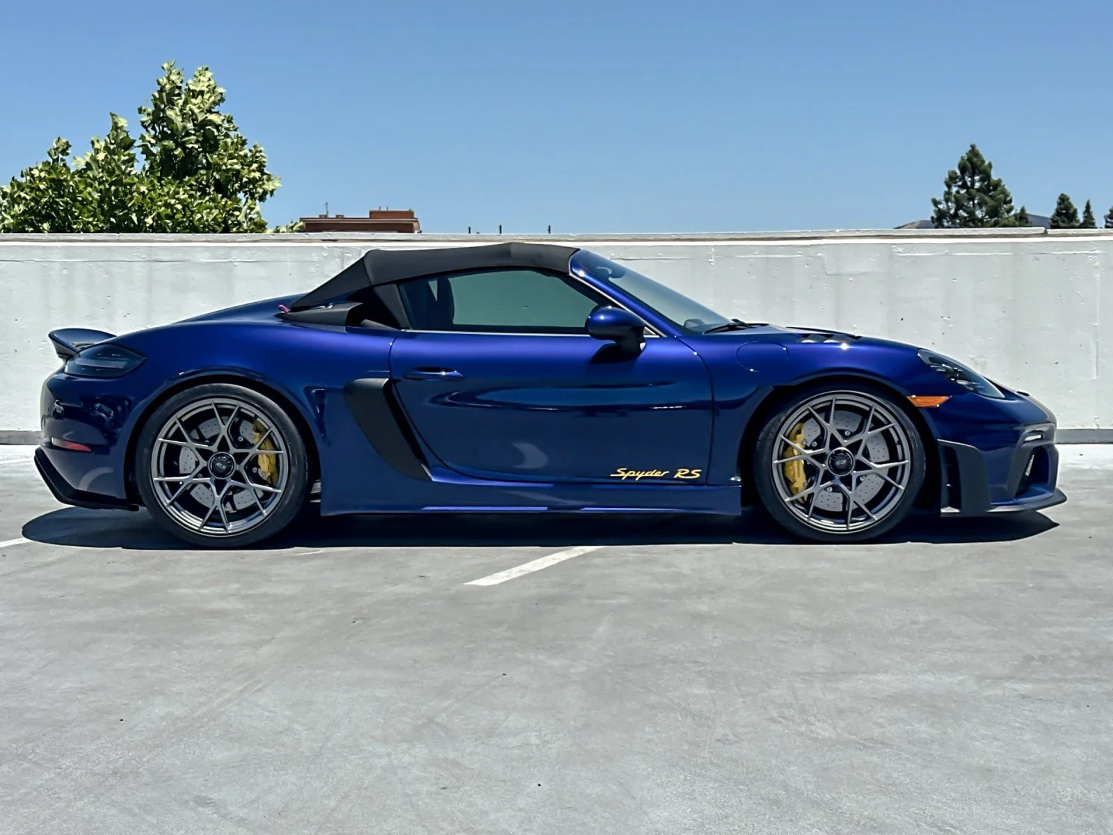Used 2024 Gentian Blue Metallic Porsche RS image 8