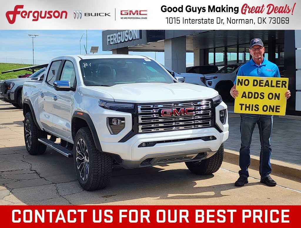 Summit White 2026 GMC Canyon Pickup Truck Four-Wheel Drive