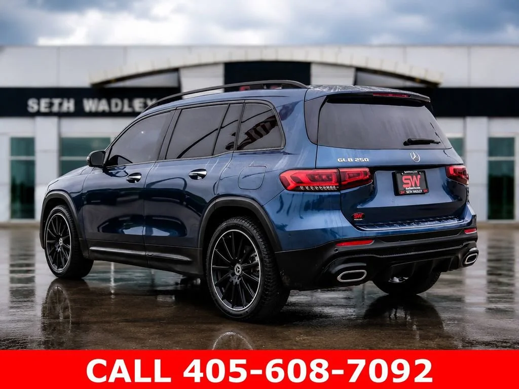 Used 2021 Blue Mercedes-Benz GLB 250 image 5