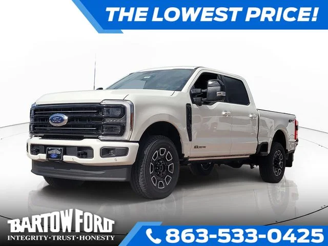 New 2026 White Metallic Ford Platinum image 1
