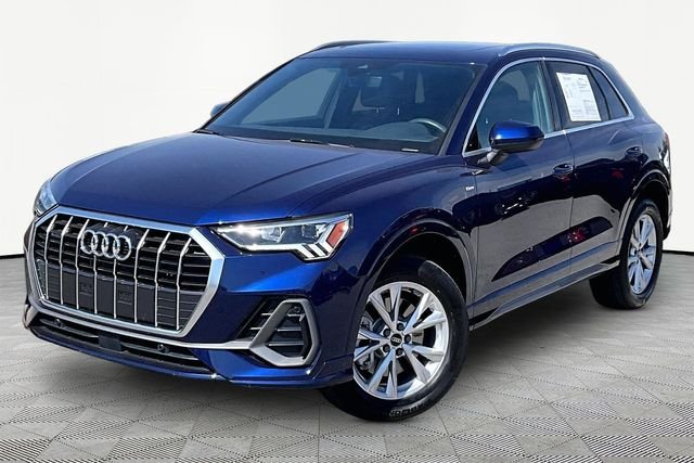 Used 2025 Blue Audi Premium image 1