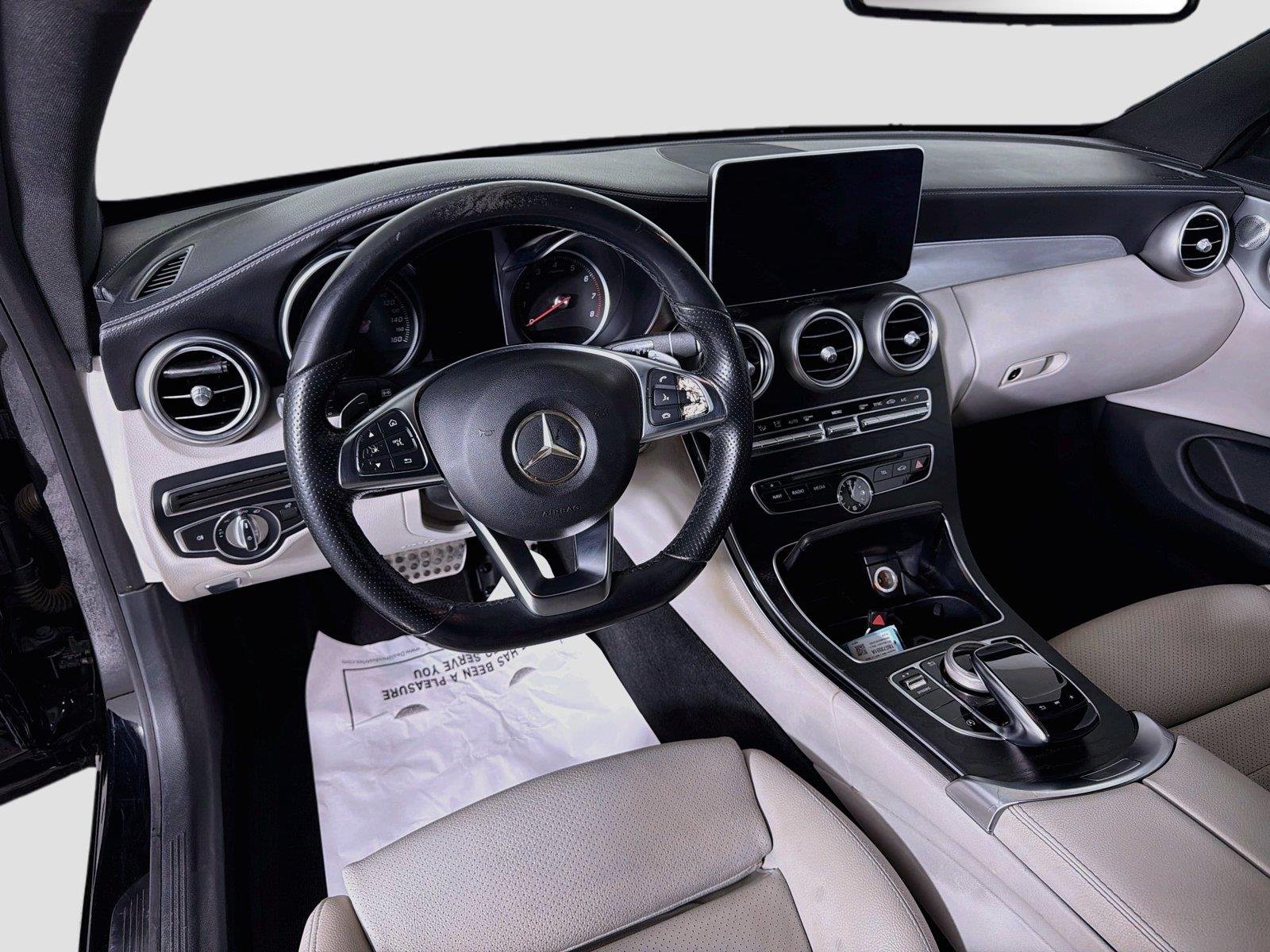 Used 2017 Jet Black Mercedes-Benz C 300 image 22