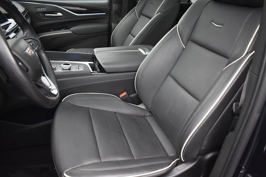 Used 2022 Galactic Gray Metallic Cadillac Sport image 12