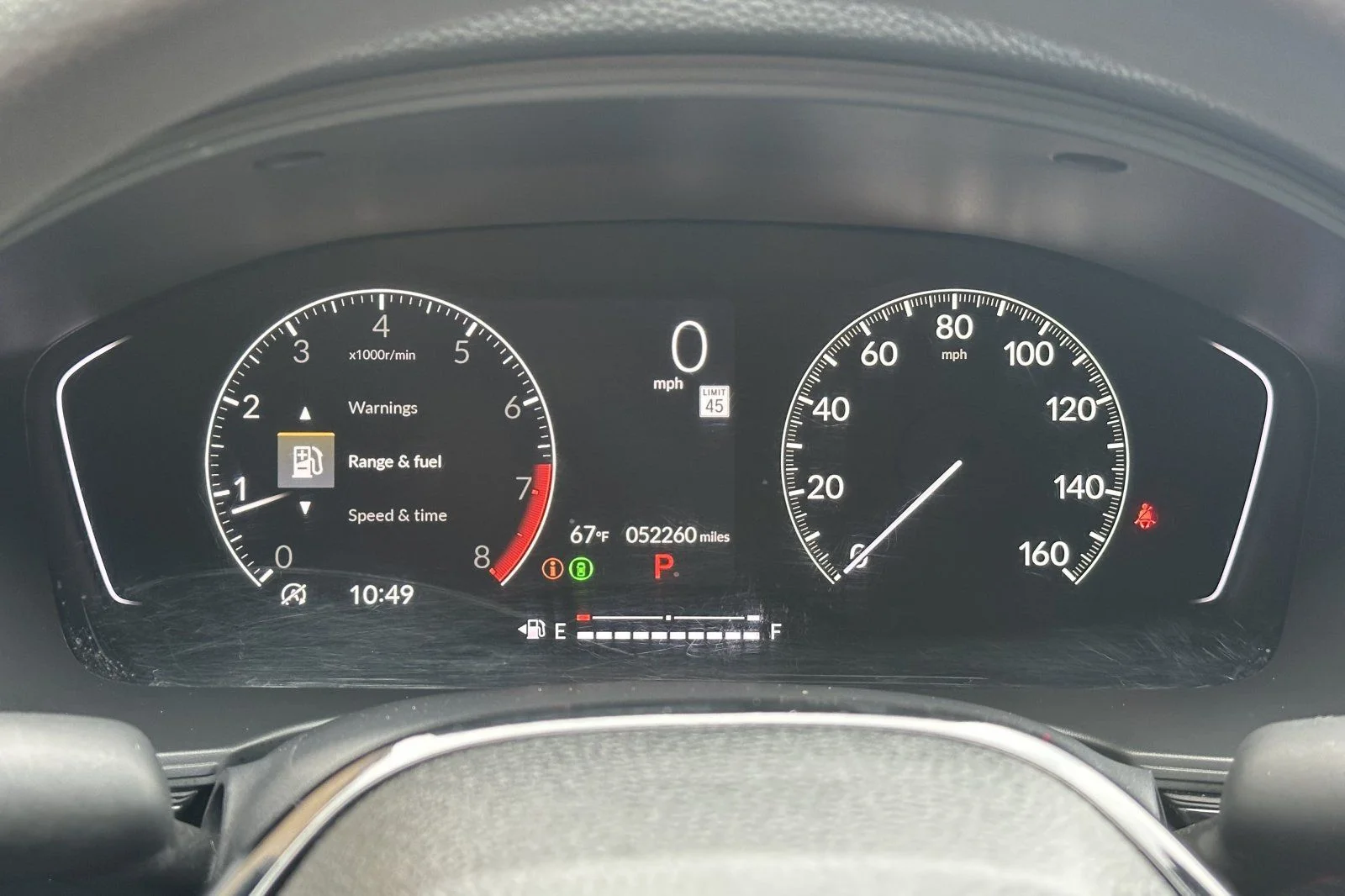 Used 2023 Meteorite Gray Metallic Honda LX image 23