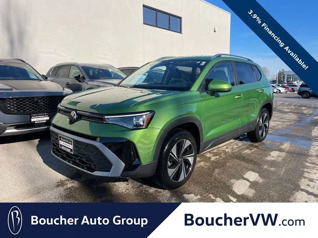 New 2026 Bright Moss Green Metallic Volkswagen 1.5T SE image 1