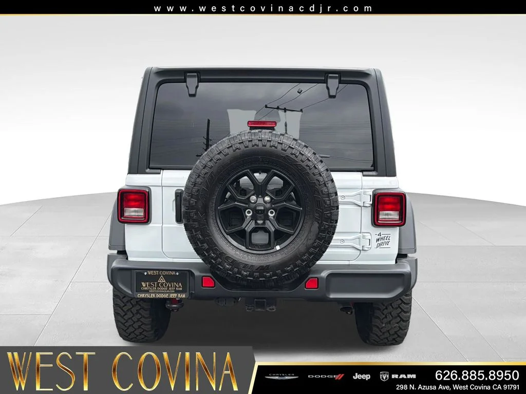 New 2026 Bright White Clearcoat Jeep Willys image 3
